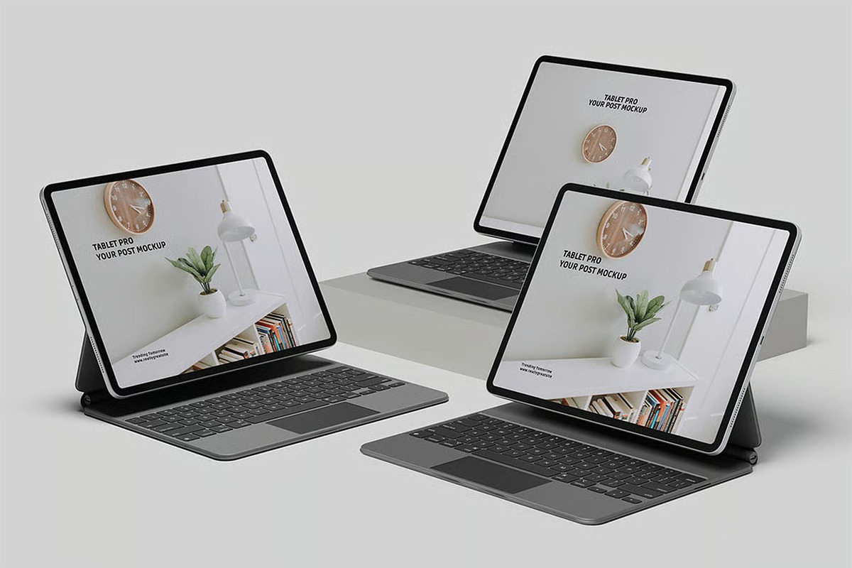Tablet Pro - Screen Device Mockup, an iPad Mockup by zpackcreative (Photo 2 of 6)