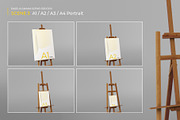 Easel & Canvas Scene Creator, a Product Mockup by KIPET (Thumbnail 14 of 18)