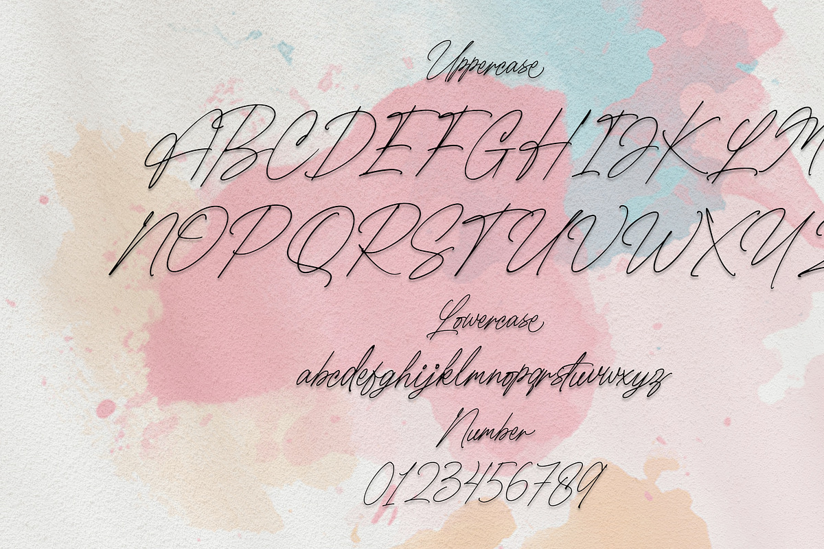 Billiams - Handwritten Font, a Script Font by Alphaleonis_std (Photo 8 of 9)