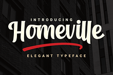 Homeville – Elegant Typeface