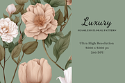 Sage & Blush Botanica Pattern, a Pattern Graphic by LUSH Studio (Thumbnail 2 of 6)