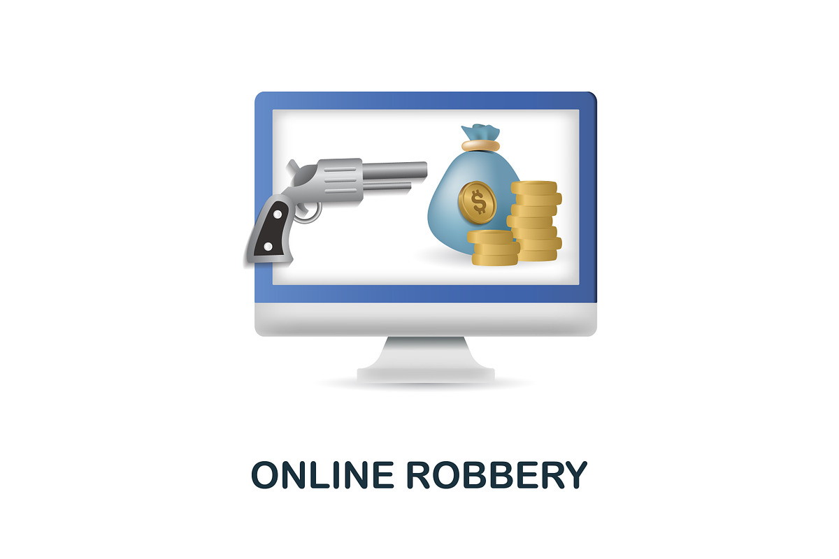 Cybercrime 3D Icons Set Bundle, an Object Graphic by Aimagenarium@gmail.com (Photo 8 of 21)