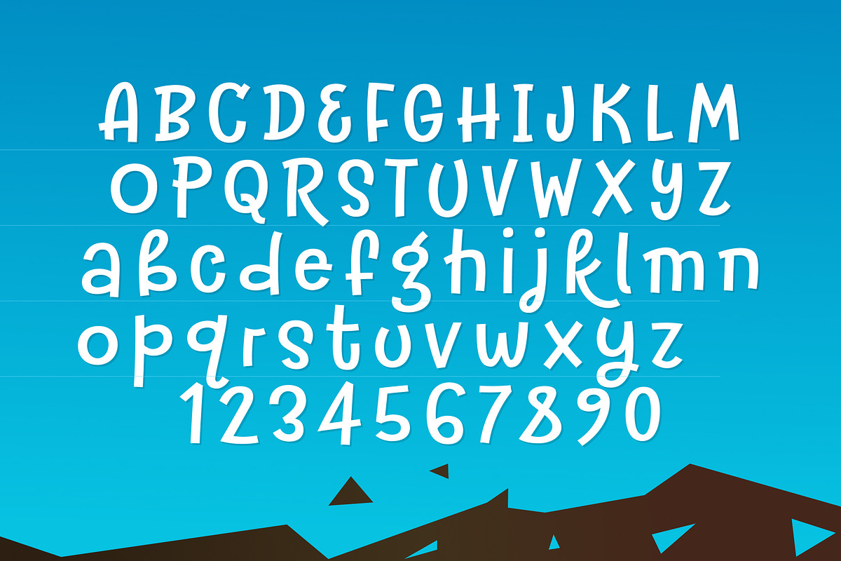 Cralic modern kids children font, a Handwritten Font by popskraft (Photo 4 of 21)