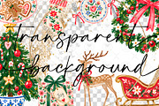 Cozy Christmas Clipart, a Decorative Illustration by BigCakeBee (Thumbnail 2 of 3)
