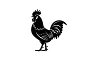Rooster Chicken Silhouette Vector Bu, an Illustration by Designs_River (Thumbnail 35 of 51)