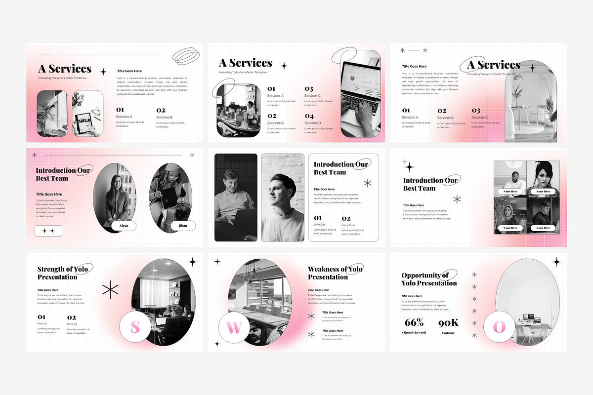 Business Powerpoint Template, a Presentation Template by Eklip Studio (Photo 3 of 6)