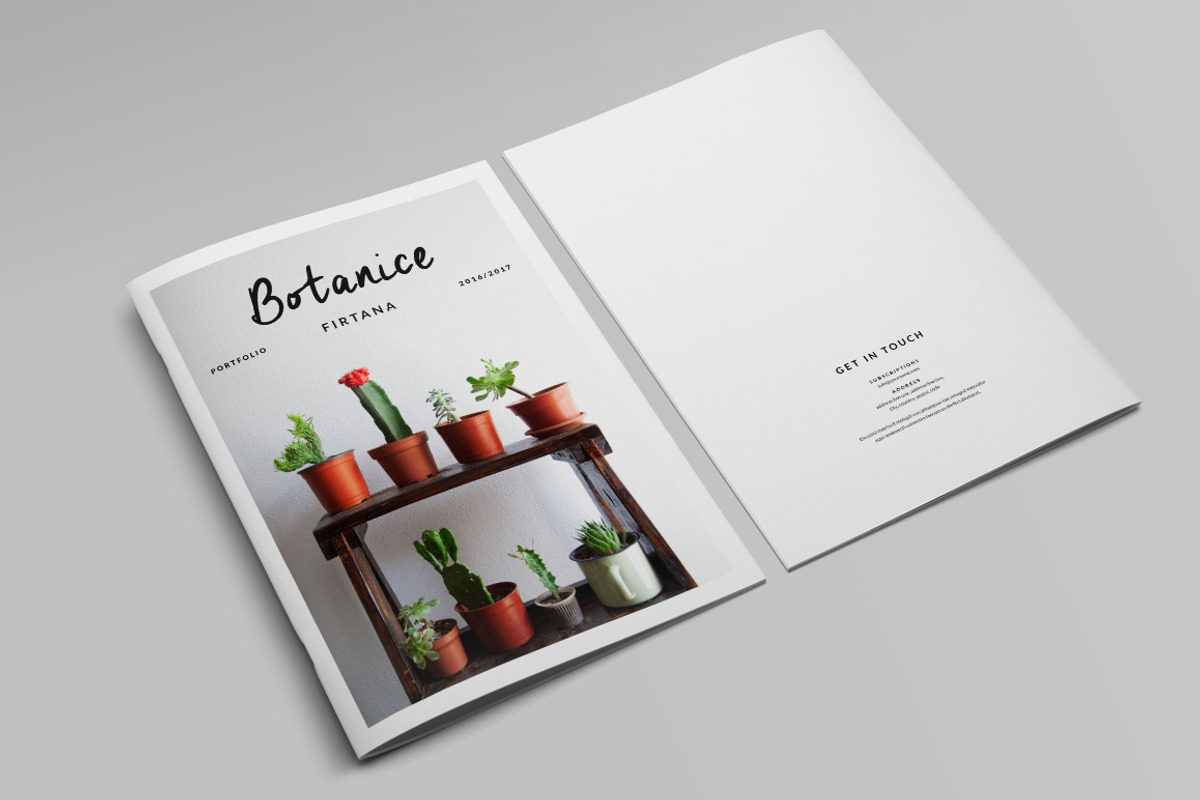 Botanice Portfolio, a Brochure Template by Firtana (Photo 14 of 14)