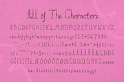 CS Nathie, a Handwritten Font by Craft Supply Co. (Thumbnail 8 of 8)
