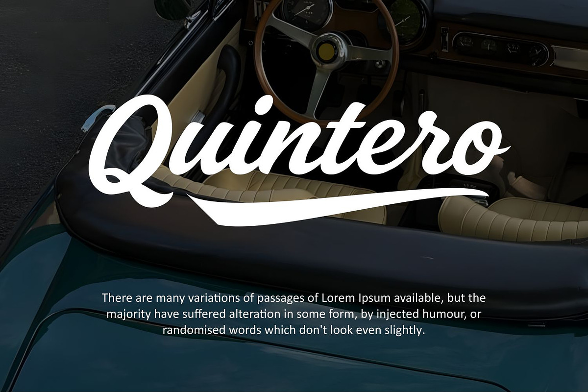 Floating Retro Script Vintage Font, a Handwritten Font by WhymoreArt (Photo 4 of 12)