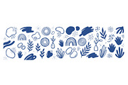 Abstract Hand Drawn Clipart Set, an Illustration by designvectx (Thumbnail 2 of 3)