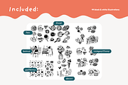 Hand Drawn Breakfast & Tea Clipart, a Decorative Illustration by Heartwarming Art (Thumbnail 4 of 10)