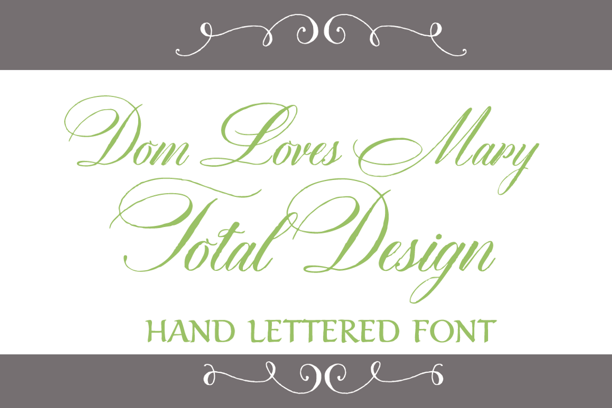 Sale-Dom Loves Mary Total Design