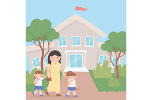 back to school, an Education Illustration by studiogstock