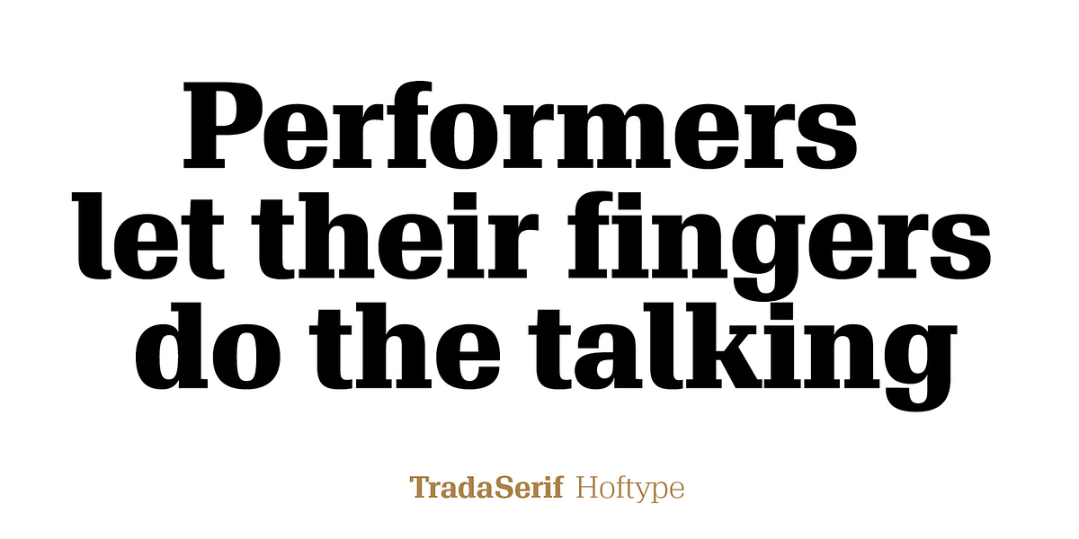 TradaSerif, a Serif Font by Hoftype (Photo 12 of 15)