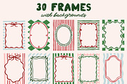 Christmas Frames And Illustrations, an Object Graphic by ArtFM (Thumbnail 6 of 13)