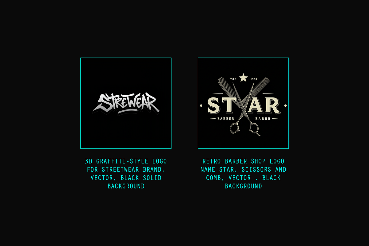 +1000 Logo Prompts preview 2