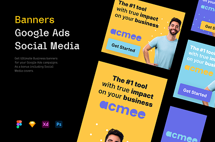 Business vol.2 - Banners, an Object Graphic by Petr Bilek