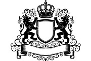 Royal Crest Shield Bundle, an Object Graphic by Creativeshirt (Thumbnail 7 of 20)