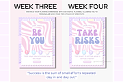 Portrait Purple Digital Planner, a Stationery Template by Tas Creative Studio (Thumbnail 11 of 12)