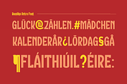 Bandiko | Retro Condensed Font, a Sans Serif Font by twinstd (Thumbnail 3 of 13)