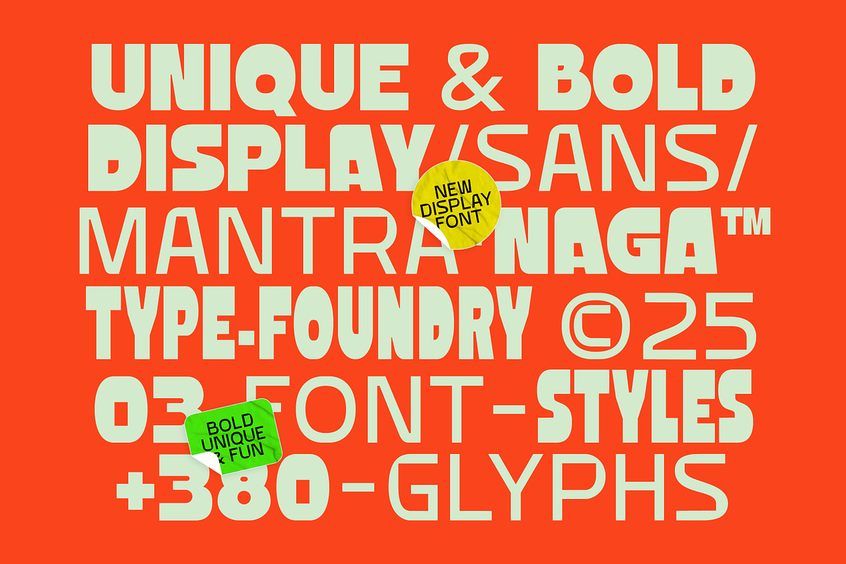 MN Ravenmark - Bold Display Sans, a Sans Serif Font by Mantra Naga (Photo 2 of 18)