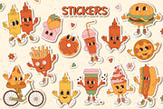Groovy Fast Food Collection, a Food Illustration by Alla's Creations (Thumbnail 2 of 15)