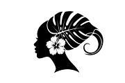 Floral Woman Face Silhouette Bundle, an Illustration by jahid234 (Thumbnail 4 of 31)