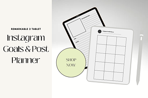 ReMarkable Instagram Post Planner