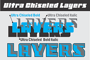 FTY Ultra Chiseled A Bold Experience, a Sans Serif Font by Fontry West (Thumbnail 4 of 8)