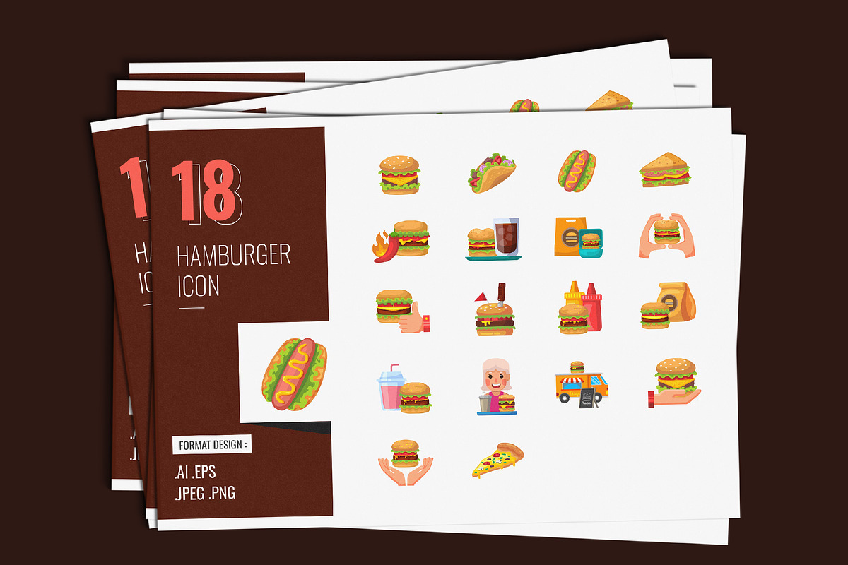 Hamburger Icon Set, a Solid Icon by shin_std