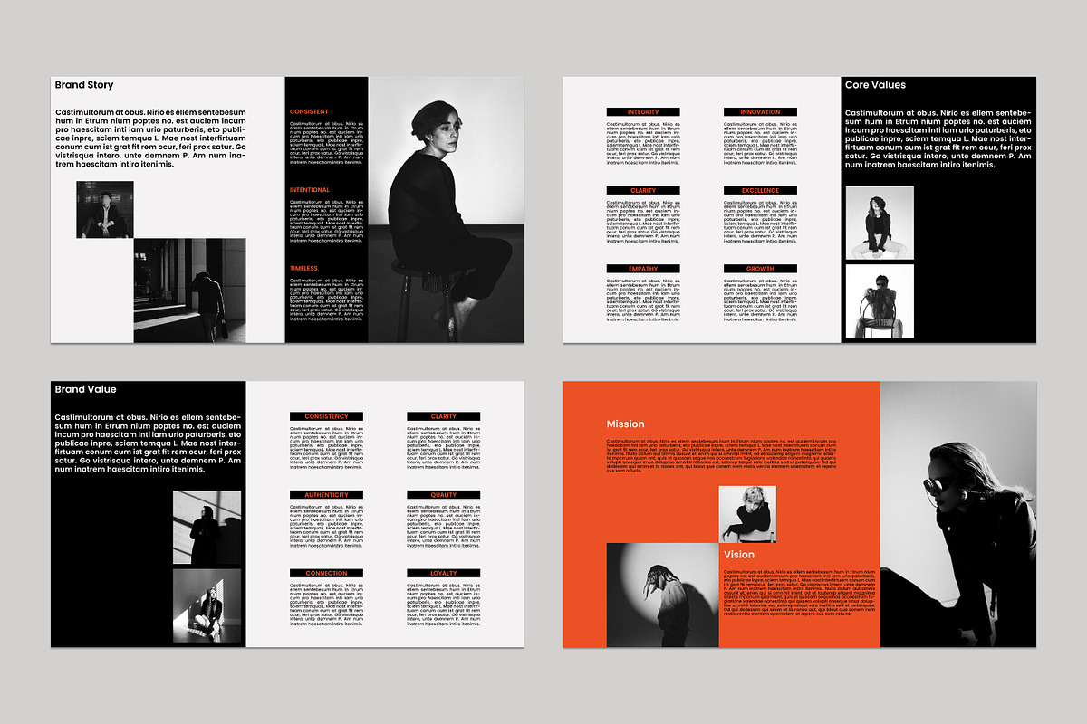 KANU Brand Guidelines Deck Template, a Branding & Logo Template by shaondesigns (Photo 3 of 9)