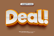 Deal 3D Editable Text Effect, a Layer Style Add-On by Md Jahidul99 (Thumbnail 2 of 2)