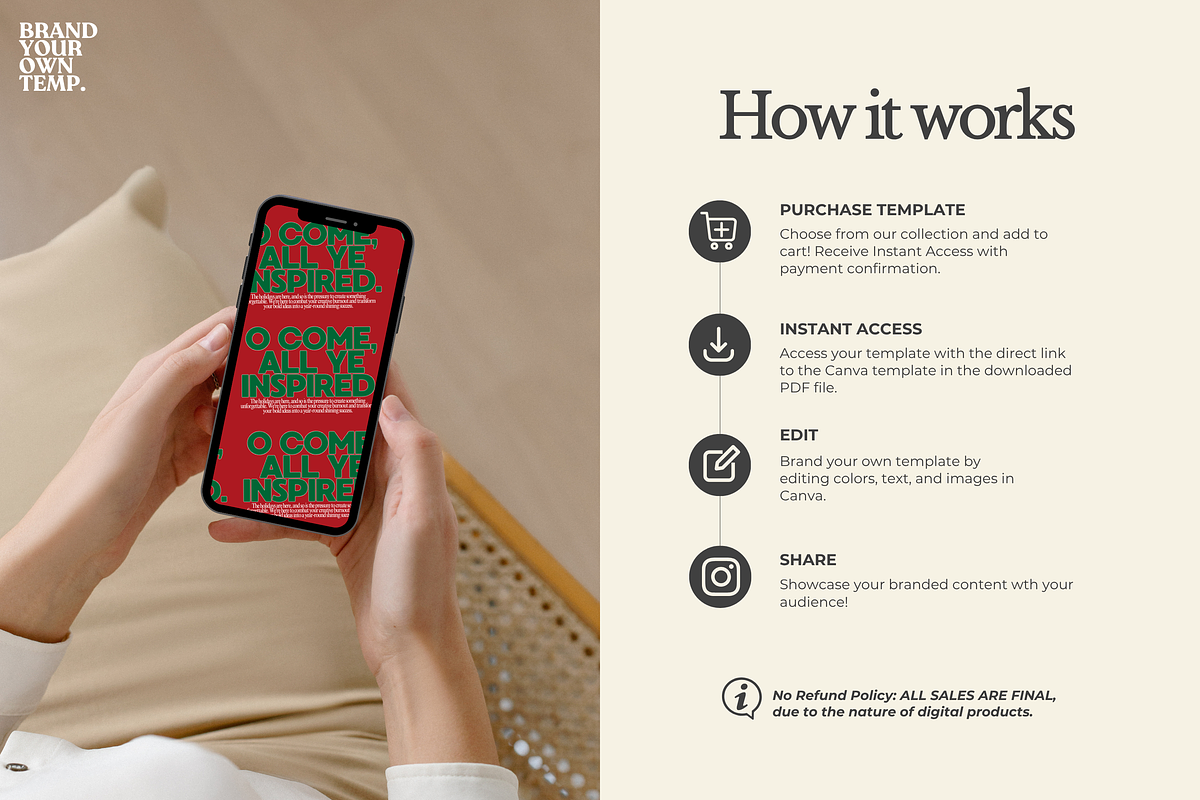 XMAS STUDIO Canva Template, a Social Media Template by BYOTstudios (Photo 12 of 12)