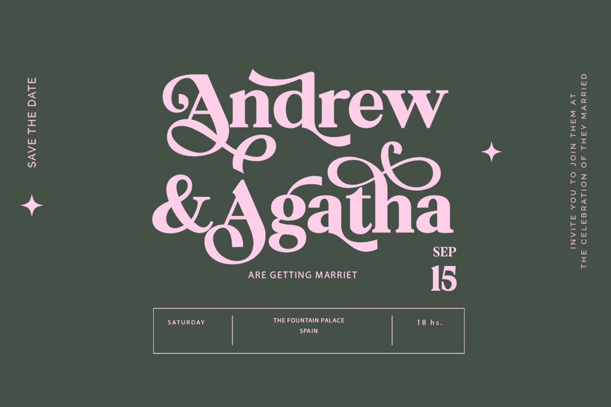 Celsius Flower, a Serif Font by Typehill (Photo 3 of 12)