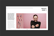 Digital Portfolio (INDD, PPT, Canva), a Presentation Template by tomsarraipodesign (Thumbnail 7 of 21)