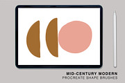 Procreate Mid Century Modern Brushes, a Brush Add-On by CC CREATIVE CO (Thumbnail 12 of 17)