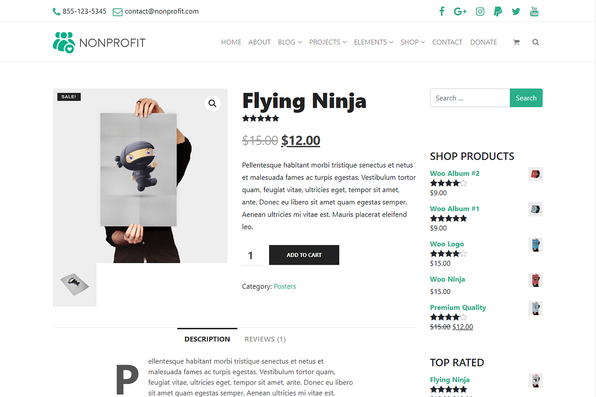 Nonprofit Charity WordPress Theme, a WordPress Template by Visualmodo (Photo 23 of 23)