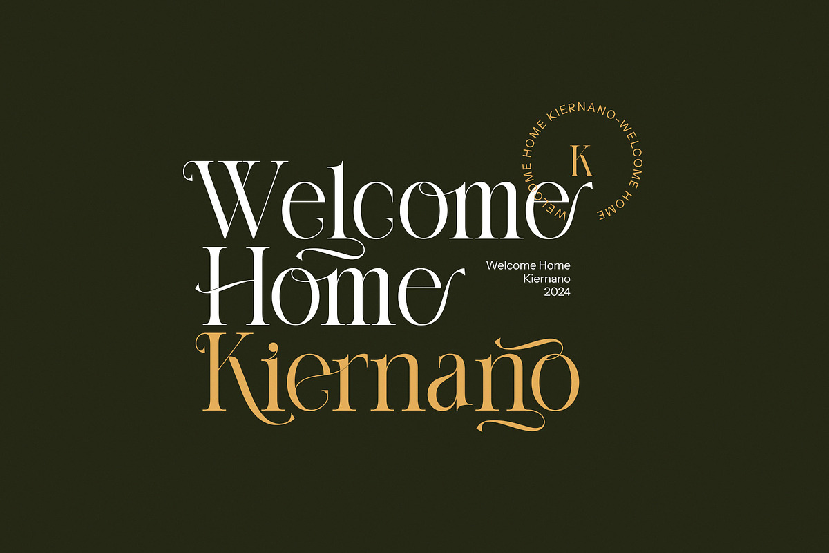 Kongli Elegant Serif Font, a Serif Font by Perfectype (Photo 2 of 9)