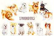Watercolor Dog creator + calendar, an Animal Illustration by Integrity_store (Thumbnail 3 of 10)