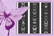 120 Butterfly Procreate Stamps, a Brush Add-On by Nuclear Brushes (Thumbnail 3 of 10)