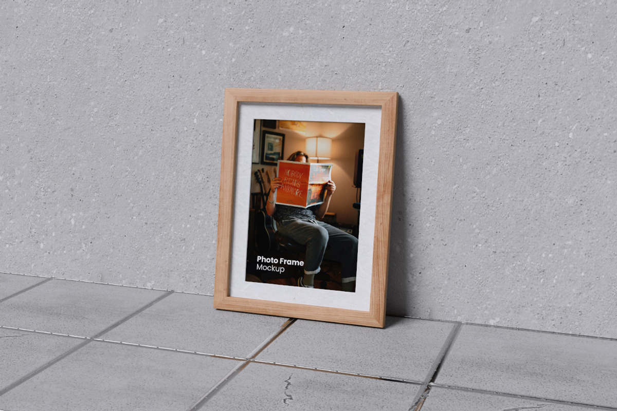 Photo Frame Mockup Bundle Set, an Advertising Mockup by Rielismee (Photo 3 of 5)
