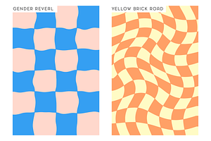 Super Funky Checkered Backgrounds