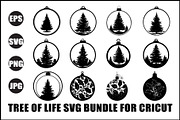 Tree of Life Ornament SVG Bundle, an Object Graphic by Creativeshirt (Thumbnail 1 of 13)