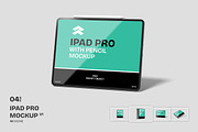 iPad Pro - Mockup, an iPad Mockup by Rometheme Std (Thumbnail 1 of 5)