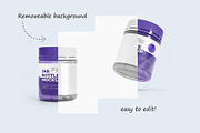 Pill Jar Bottle Mockup (05 PSD), a Packaging Mockup by Adstart (Thumbnail 3 of 4)