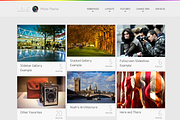 Lens, a WordPress Photography Theme, a WordPress Template by DesignerThemes.com (Thumbnail 2 of 5)