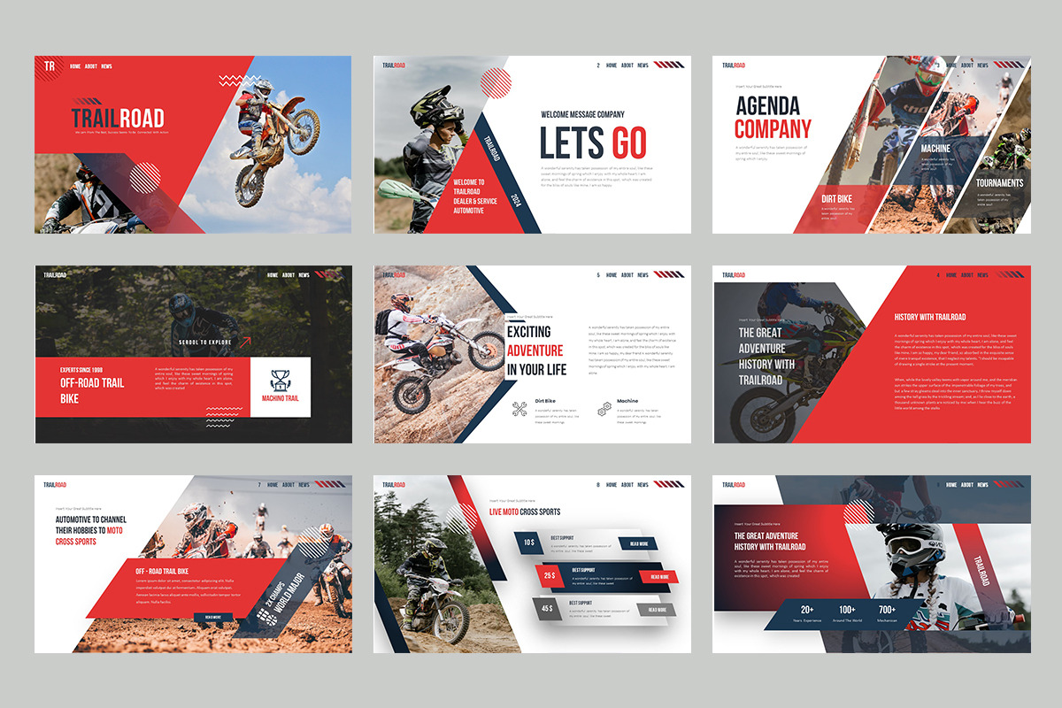Trailroad Keynote Templates, a Presentation Template by Stock Shape (Photo 4 of 4)