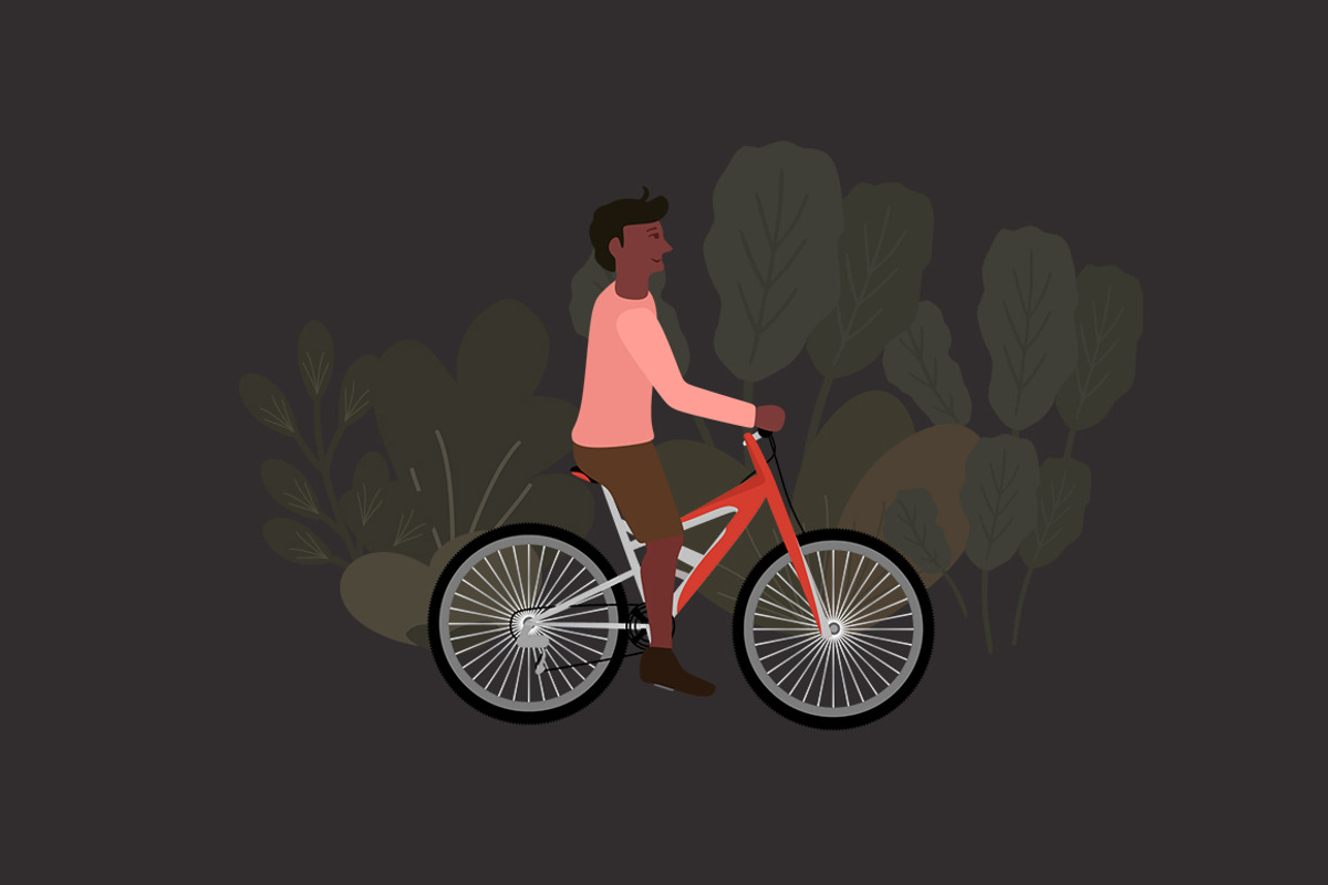 Bike / bicycle vector set, an Illustration by land art (Photo 13 of 20)