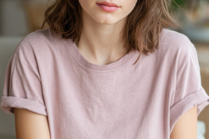 Young woman holding pills and water, a Photo by Pixeness Studio