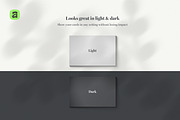 EU Business Card Mockups—Affinity v3, a Books & Magazine Mockup by Sasha Lantukh (Thumbnail 13 of 17)